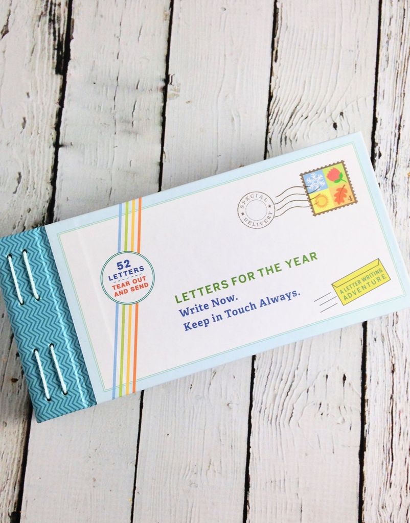 Letters For The Year: Write Now. Keep In Touch Always. - Silver In