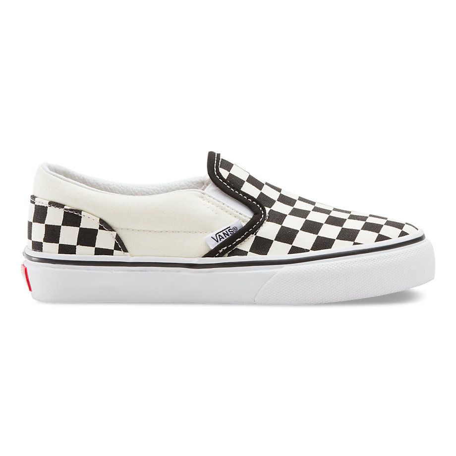vans youth slip on shoes