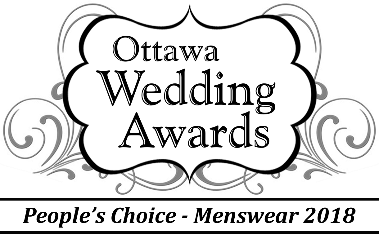 Ottawa Wedding Awards Menswear L'HEXAGONE