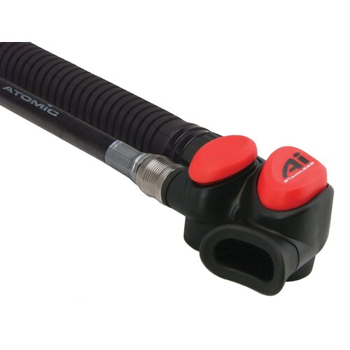 Atomic Aquatics ATOMIC AI Inflator, Red, SS Atomic Aquatics ATOMIC AI Inflator, Red, SS