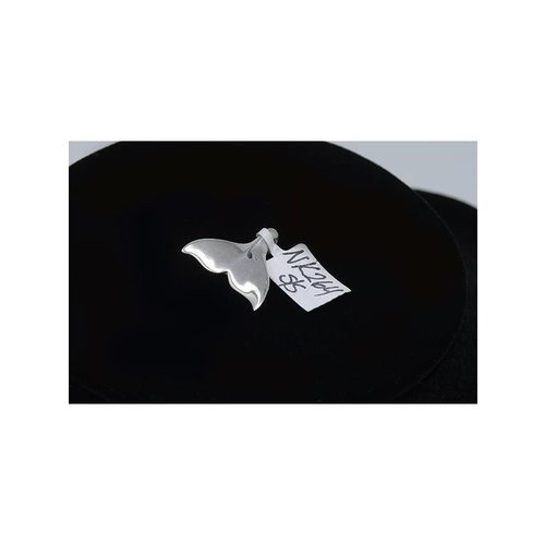 Nautilus Jewelry NAUTILUS JEWELRY WHALE TAIL PENDANT SILVER Nautilus Jewelry NAUTILUS JEWELRY WHALE TAIL PENDANT SILVER