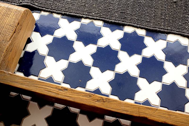 The Goldgrass Blog - Fireclay Tile Star & Cross = The Best! - Goldgrass
