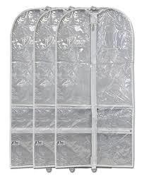 Dream Duffel Clear Long Garment Bag Black And Pink Dream Duffel Clear Long Garment Bag