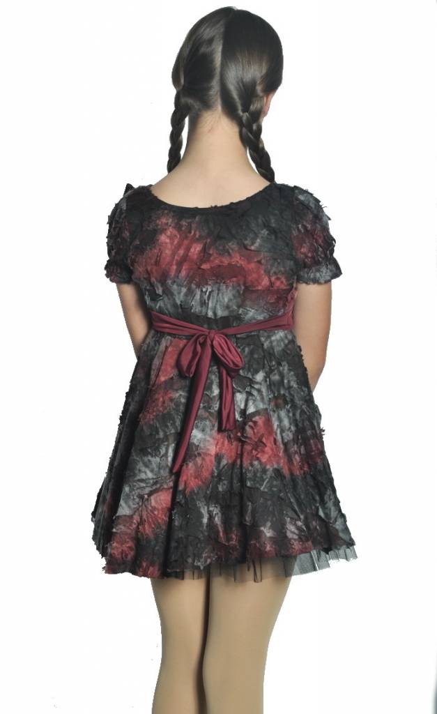 womens pink creepy doll dress