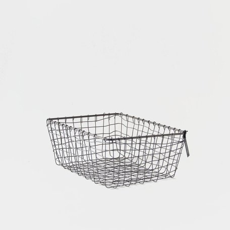 Tall Wire Basket Large Nineteen Ten Home Boutique Low Wire Basket Large