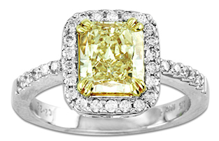Freedman Jewelers - Colored Stone Engagement Ring