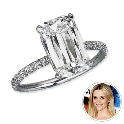 Reese witherspoon hot sale engagement ring