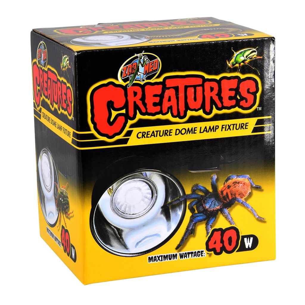 Reptiles Zoo Med Creatures Creature Dome Lamp Fixture 40 W Reptiles Zoo Med Creatures Creature Dome Lamp Fixture 40 W