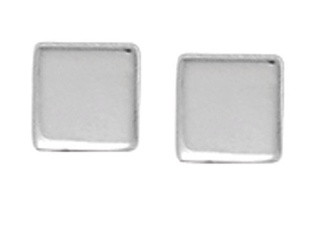 Boma Sterling Silver Square Stud Earrings Bellaboo Boma Sterling Silver Square Stud Earrings