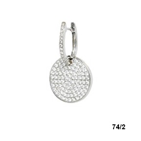 Elite Circle 18k Diamond Earrings 1 2 Ct Tw The Showcase Boutique Elite Designs 18k Diamond Earrings 1 2 Carat Total Weight