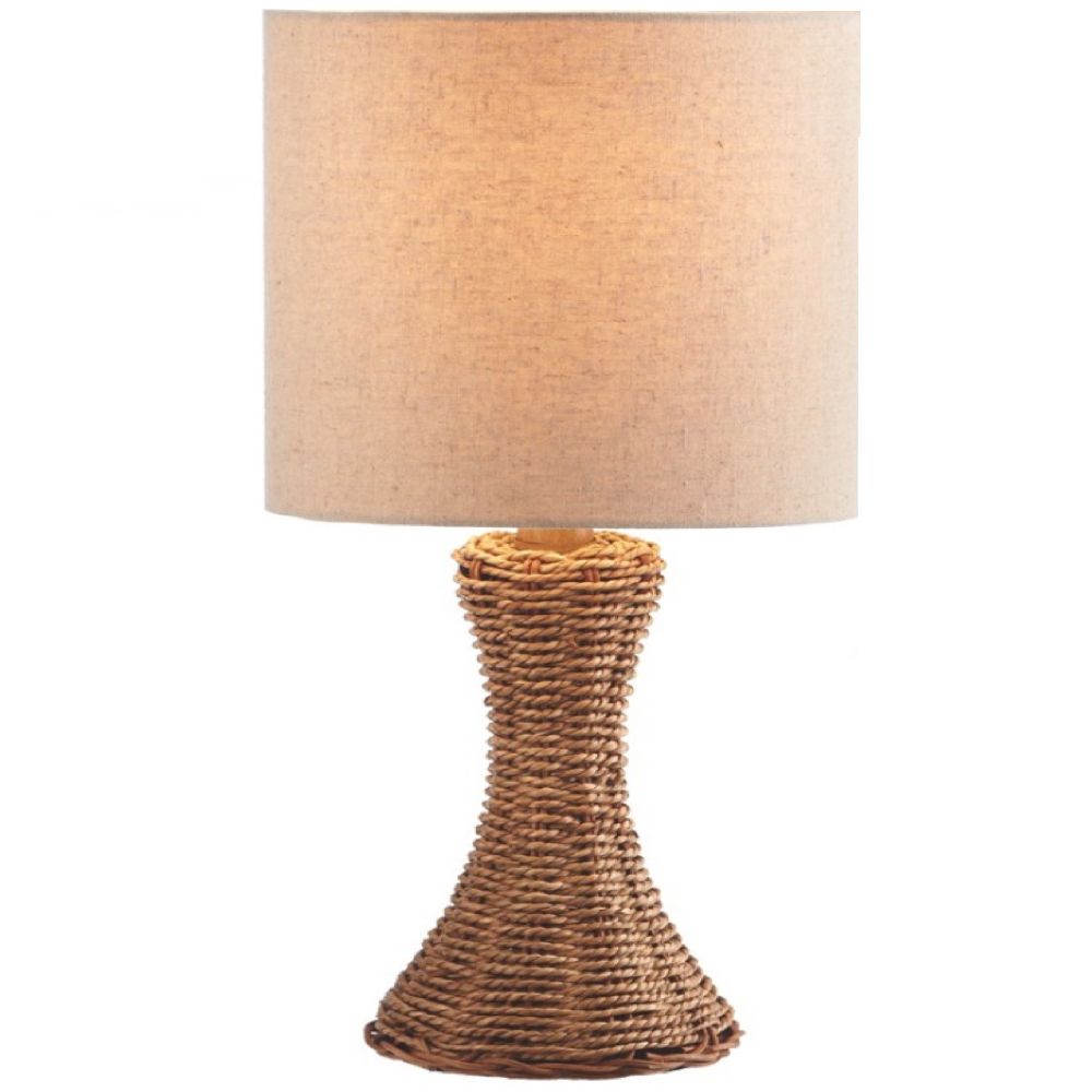 Woven Mini Lamp W Shade 16h Style A Digs N Gifts Midwest Cbk Woven Mini Lamp W Shade 16h Style A