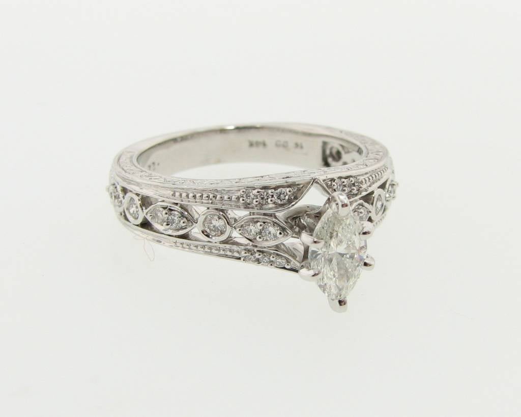 Vintage Engagement Rings Marquise 9