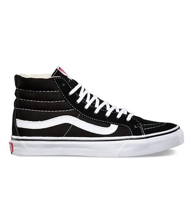 vans sk8-hi black/white vans sk8-hi black/white