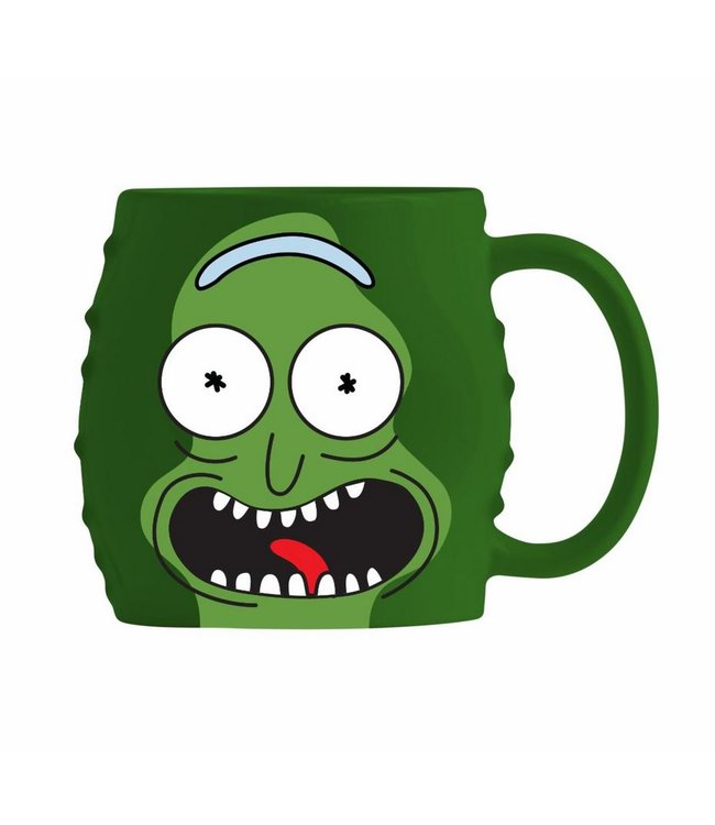 Primitive x R&M Pickle Rick Molded Mug