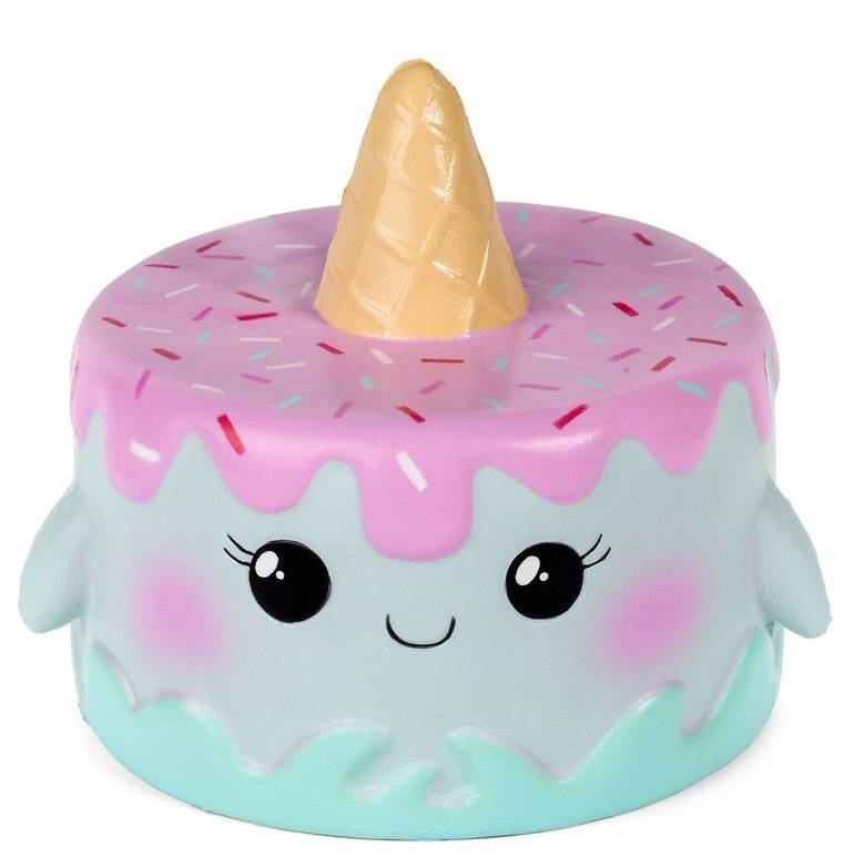 SILLY SQUISHIES NARWHAL CAKE SQUISHY - KidSport/ The Wild Child