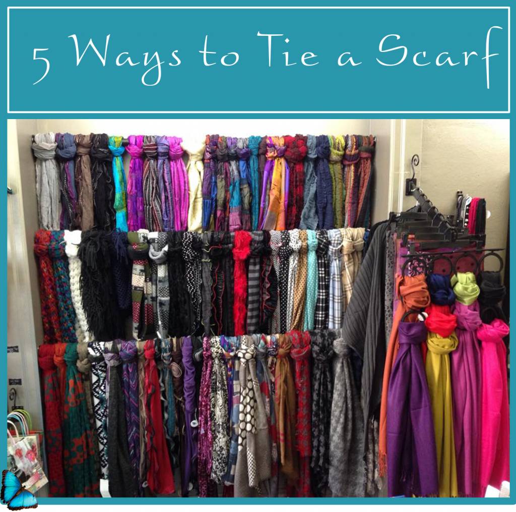 5 Ways to Tie a Scarf