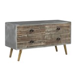 Camp Ridge Sofa Table Black A4000007 Home Video Library Benchcraft Camp Ridge Sofa Table Black A4000007