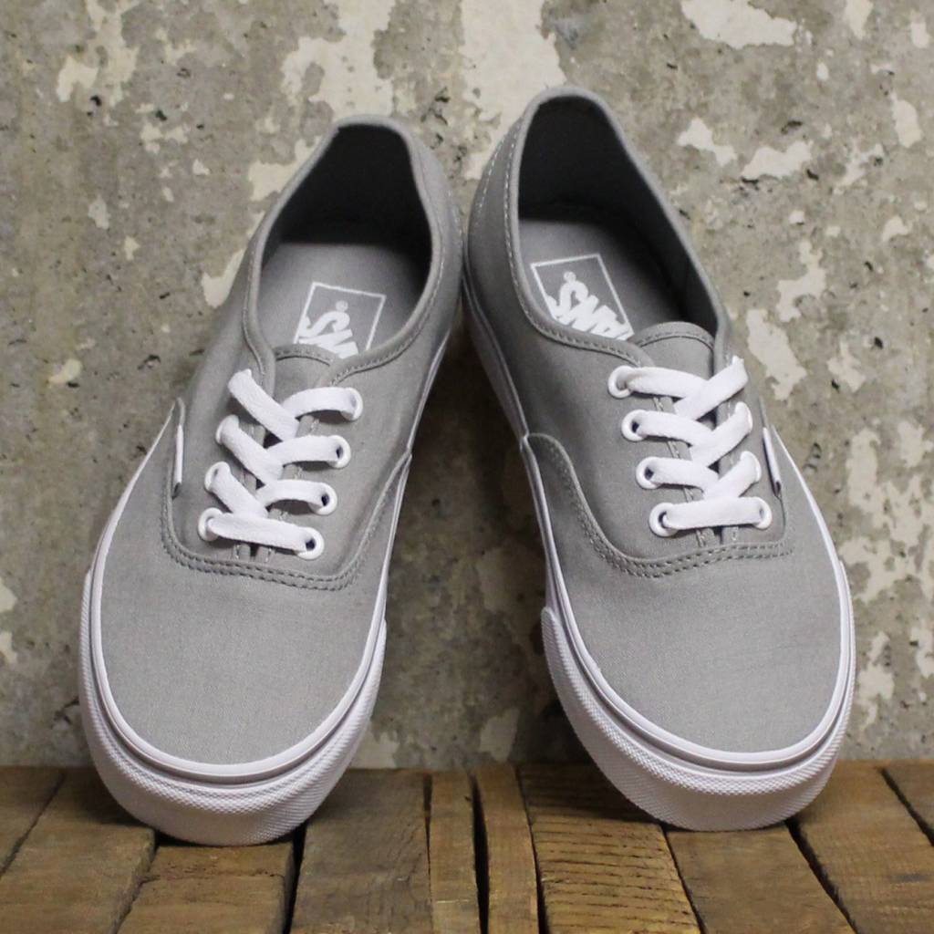 vans authentic true white shoes