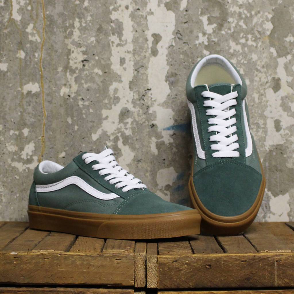 vans duck green gum