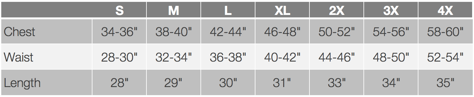Hanes Beefy T Size Chart