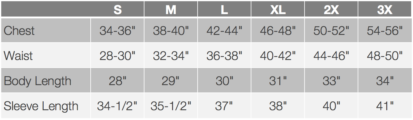 Hanes Beefy Size Chart