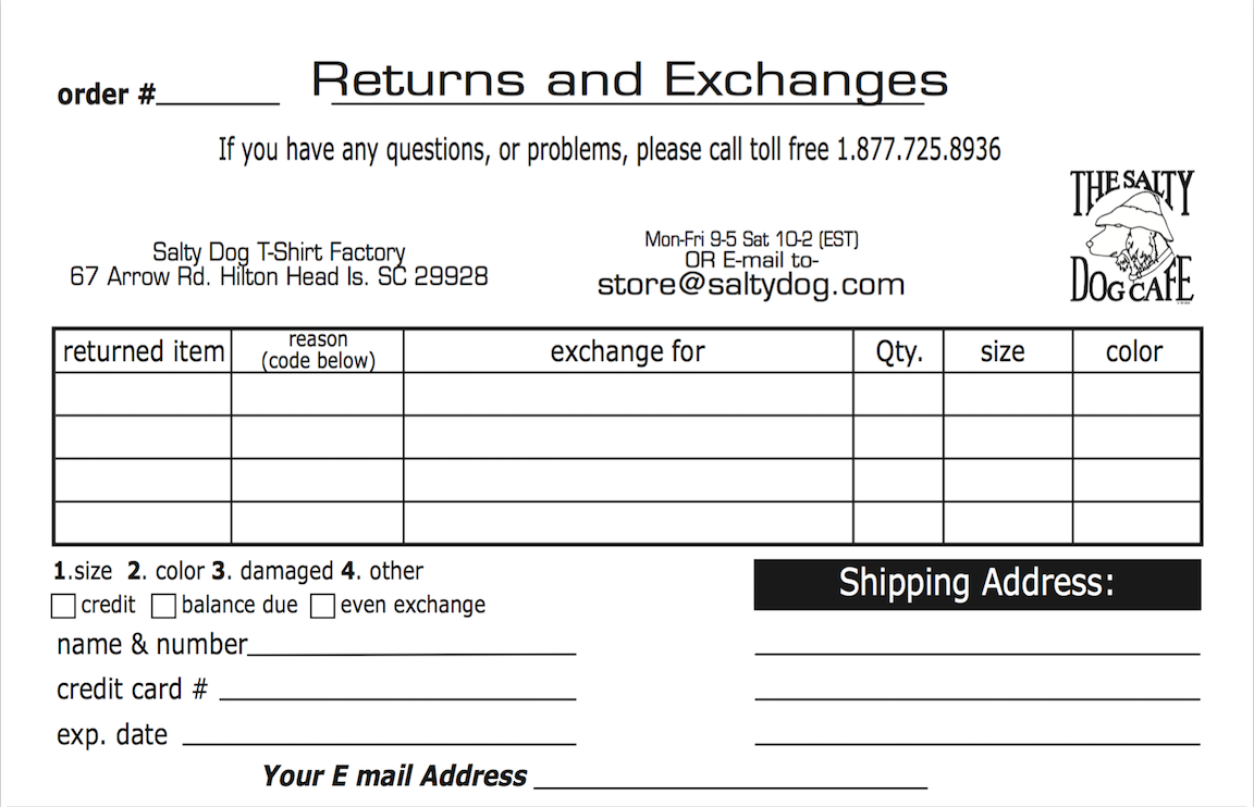 Return order. Returns and Exchange Notice. Product Exchange and refund. A credit Voucher a refund to Exchange. Refund and Exchange.