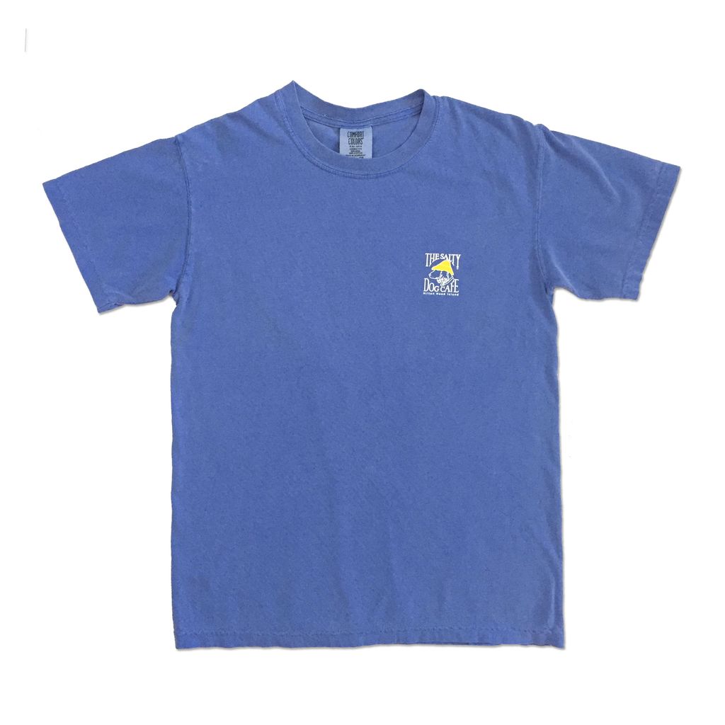 Comfort Colors Comfort Colors® Short Sleeve Tee in Flo Blue - The Salty ...