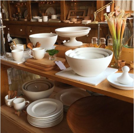 New Porcelain in the Shop