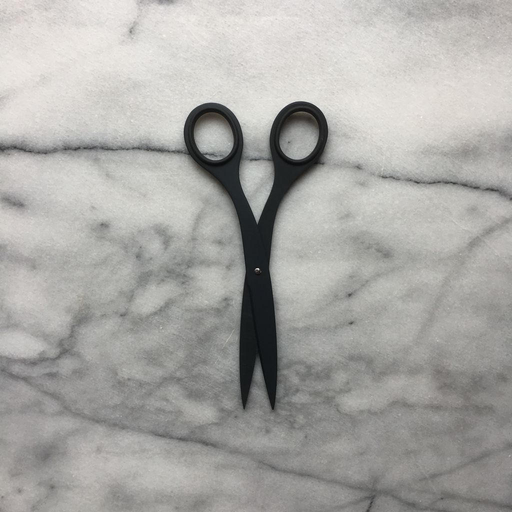 Allex Japanese Non Stick Black Scissors