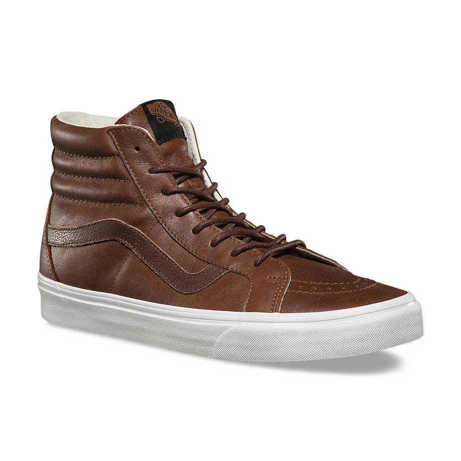 leather vans sk8 hi leather vans sk8 hi