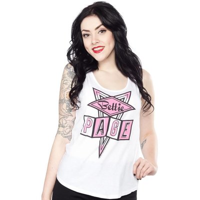 Sourpuss Bettie Page Motel Tanktop
