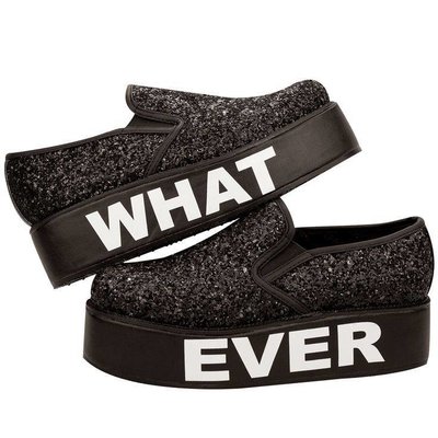 TUK WhatEver Slip-on Glitter Wrapped Creepers