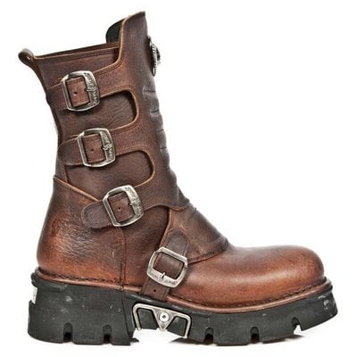 New Rock Shoes Reactor Alaska Men's Boots w/ Buckles (unlined)