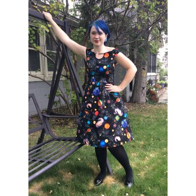 Retrolicious Planetary Alignment Dress