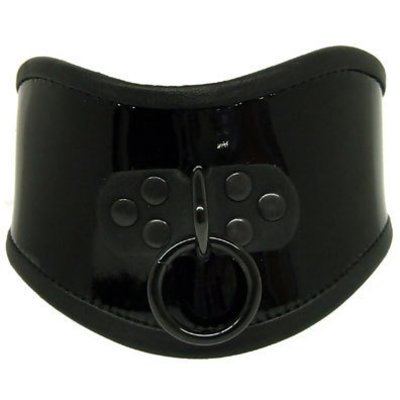 Kookie Patent Leather Posture Collar