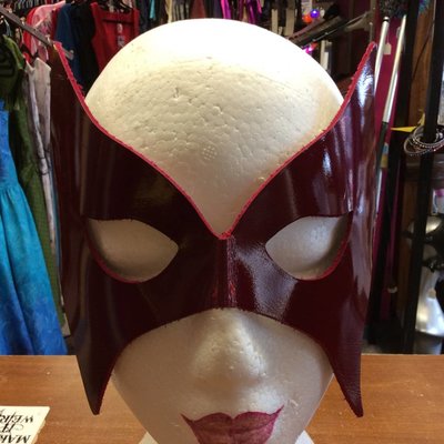 Kookie Leather Bat Mask