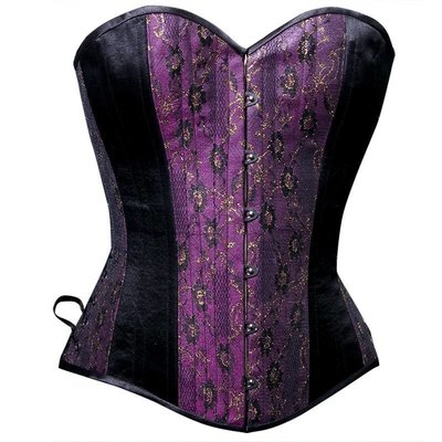 Timeless Trends Plum Lace Overbust - 20M