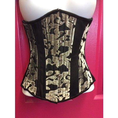 Timeless Trends Burnout Velvet Vines Underbust -20