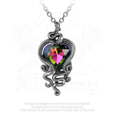 Alchemy England 1977 Heart of Cthulhu Pendant