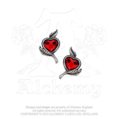 Alchemy England 1977 Love's Blossom Earrings