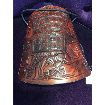 Chiseled Leather Gauntlet-Personal Awareness System