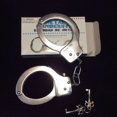 Kookie Chrome Handcuffs