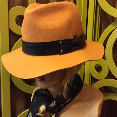 DeLux Hats Caledonia Soft Felt Hat w/ Wide Band