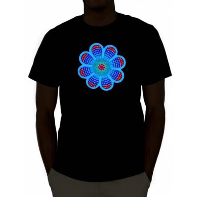 EmazingLights Men's Daisy LED Tee