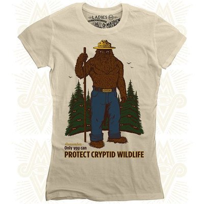 Maiden Voyage Clothing Co. Cryptid P.S.A. Ladies Tee
