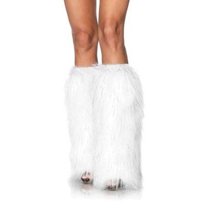 Leg Avenue Furry Lurex Leg Warmers