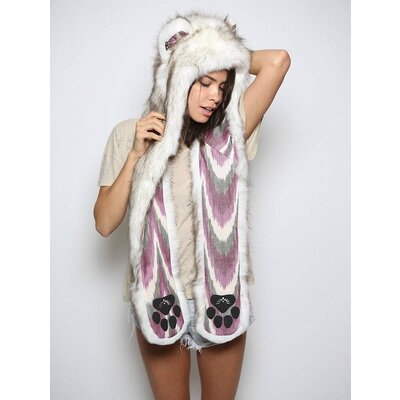 SpiritHoods Brown Husky Purple Rain SpiritHood