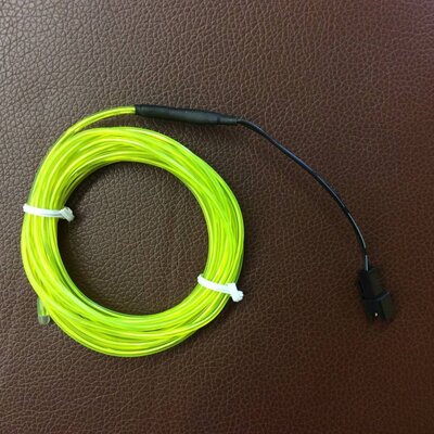 EL Wire 10' - Lime (controller not incl.)
