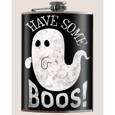 Trixie and Milo Have Some BOOS! Flask, 8 oz