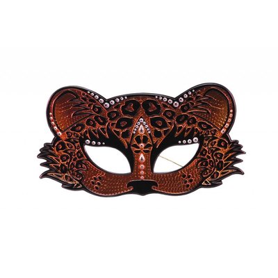 Elope Leopard Sequin Mask
